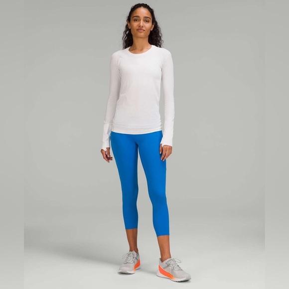 Lululemon Fast and Free High-Rise Crop 23” size 0 
Poolside - Picture 2 of 14